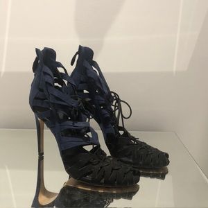 Zara heels bi-color